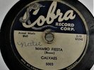 Rhythm Blues 78Rpm Calvaes Mambo Fiesta / Fine Girl '56 Cobra Record Corp. 5003