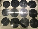 12 x Early single sided 78rpm records - 9 X 12”, 3 X 10”