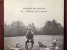 GEORGE HARRISON LP All Things Must Pass APPLE original POSTER inners Nice Copy