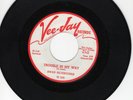 Swan Silvertones 45 Trouble in My Way VEE JAY M- Black gospel R&B PROMO 645