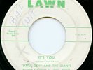 LITTLE GUY & the GIANTS on Lawn —SO YOUNG b/w IT'S YOU— r&b doo wop 45 | ORIG