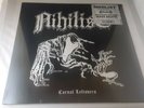 NIHILIST Carnal Leftovers WHITE LP Vinyl (Spine Splitter; Entombed, Carnage)