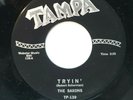 R&B 45 RPM THE SAXONS, TRYIN / MY LOVE IS TRUE