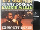 Kenny Dorham & Jackie McLean LP “Inta Somethin”   Pacific Jazz PJ 41   DG Mono