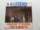 SHAKIN STEVENS AND THE SUNSETS ORIG 1970 UK LP  A LEGEND   PARLOPHONE  PCS 7122