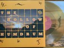 RED RUM CLUB THE HOLLOW OF HUMDRUM HAND SIGNED AUTOGRAPHED ORANGE VINYL LP ALBUM