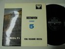 SXL 2124 ED1 WB Beethoven Symphony No.5 VPO Georg Solti DECCA STEREO LP