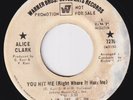 ALICE CLARK You Hit Me Right Where It Hurt Me RARE northern soul 45 deep HEAR