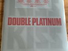 KISS DOUBLE PLATINUM LTD ED 2 X SILVER VINYL LP WITH PLATINUM AWARD SEALED