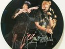 JOHNNY HALLYDAY & LIZA MINELLI  PICTURE RARE