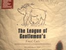 THE LEAGUE OF GENTLEMEN'S VINYL CUTS - 12 DISC NUMBERED BOX SET - MULTI COLOURED