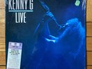 KENNY G Live ARISTA AL 8613 2LP SHRINK HYPE STICKER AUDIOPHILE