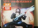 THIN LIZZY Live And Dangerous 2 LP Vinyl Translucent Red Brand New Sealed Rare