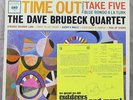Dave Brubeck Quartet TIME OUT Vinyl LP Columbia CS 8192 w/Autographed program