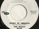 Beach Boys Promo 45 - Spirit of America Boogie Woodie 1963 Capitol Custom KFWB