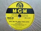 SHEB WOOLEY - Santa And The Purple People Eater / Star Of Love 78 rpm disc (A+)