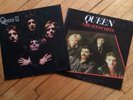 Queen II  & Greatest Hits Vinyl LPs