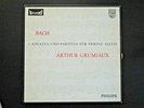 BACH / ARTHUR GRUMIAUX VIOLIN / PHILIPS 835198/200 / HI FI STEREO HOLLAND