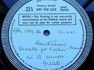 Beethoven: Violin Sonata No. 4 - Max Rostal **Original Decca Test Press Disc**