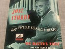 HMV ALP 1158 JOSÉ ITURBI PLAYS POPULAR CLASSICAL MUSIC