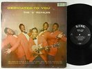 5 Royales - Dedicated To You LP - King No Crown Mono DG