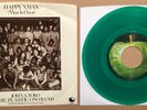 45 JOHN LENNON Happy Xmas APPLE 1842 Green Vinyl Beatles Original PICTURE SLEEVE