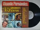 VICENTE FERNANDEZ Los 15 Grandes Exitos LATIN LP CBS Telediscos