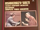 4 LP box Beethoven piano concertos Ashkenazy Solti Chicago Japan