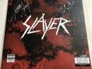 Slayer World Painted Blood LP Signiert Signed Autogramm Vinyl