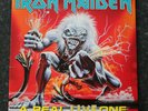 IRON MAIDEN A REAL LIVE ONE VINYL RECORD LP UK ORIGINAL PRESS EX/EX 1993