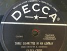 PATSY CLINE - THREE CIGARETTES IN AN ASHTRAY 78 RPM & A STRANGER IN MY ARMS