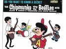 Chipmunks  45rpm PS only no record Do You Want To Know A Secret Sing the Beatles