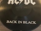 AC/DC - Back In Black. 1995 Australian Promo Picture Disc.