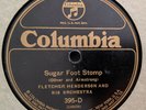 Prewar/Hot Jazz 78 RPM FLETCHER HENDERSON - Sugar Foot Stomp COLUMBIA 395 E-