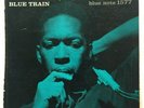 john coltrane lp blue train  ear rvg  47 west 63rd  1st pressing  vg/g+