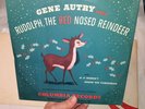 GENE AUTRY RUDOLPH RED NOSED REINDEER 1949 COLUMBIA 78 PS  ORiG XMAS GIFT SLEEVE