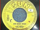 Elvis 45 Sun 210 V Cond Good Rockin' Tonight/I Don't Care If The Sun Don't shine