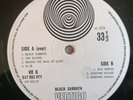 Black Sabbath LP Same UK Large Vertigo Swirl Press MISSPELT OSSIE SUPERB AUDIO