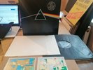 Pink Floyd LP Dark side of the moon UK Harvest 1st Press SOLID BLUE PLAYS SUPERB