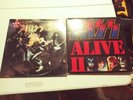 Kiss Alive & Kiss Alive II LP Vinyl Record NBLP-7076-2-11.98 Casablanca 1977