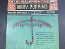 Marching Along With Mary Poppins DQ-1288 Disneyland Records VG+ Vinyl LP R2