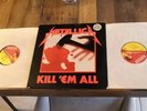 METALLICA KILL EM ALL LIMITED EDITION MFN 7 DM GATEFOLD 45RPM 1987. EX CONDITION