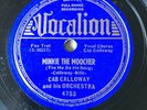 Classic Jazz 78 CAB CALLOWAY Vocalion 4753 MINNIE THE MOOCHER St Louis Blues V+