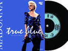 MADONNA TRUE BLUE HOLIDAY RARE IFC 45TRS SINGLE BOOKLET LA SLA BONITA LIVE TELL