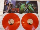 KISS BLOOD & FIRE 3-D COVER RED COLOR 2xLP ALBUM VINYL 12
