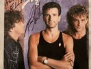 *SIGNED* SAGA Wildest Dreams LP Bonaire German 1987 Worlds Styx Marillion IQ Yes