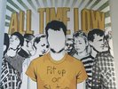 ALL TIME LOW Put Up Or Shut EP on GREEN/WHITE SWIRL VINYL New SEALED /1000 lp