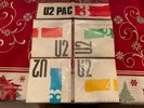 U2 PAC 3  Set Of 4 Singles 7 inch Vinyl Rare Ireland  Pride Sunday Bloody Sunday