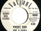 * A-JACKS Knight Ride / Fury SURF SLEAZE INSTR TITTYSHAKER Valiant wlp 45 HEAR