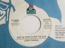 LEON THOMAS JUST IN TIME TO SEE THE SUN 45-JAZZ-SOUL